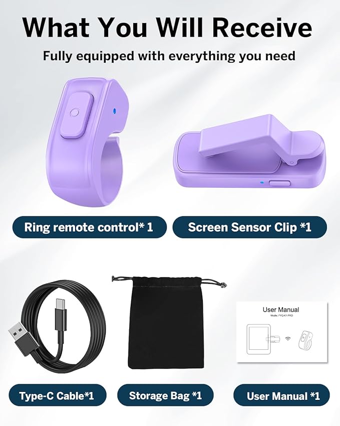 DATAFY Remote Control Page Turner Ring - Image 9