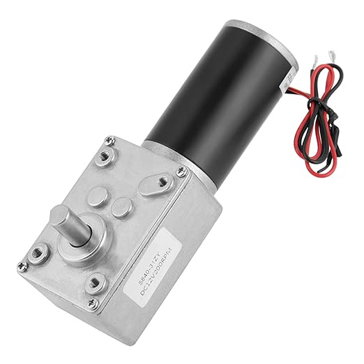 12V 200RPM 5840 31ZY Permanent Magnet DC Turbo Geared Motor Reduction Motor - Image 5