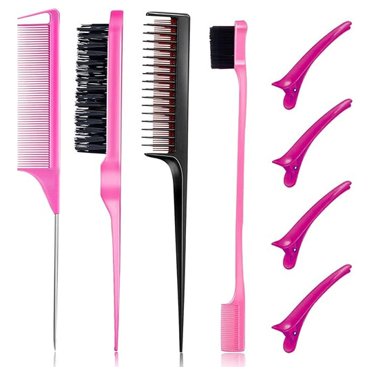 8 Pieces Styling Comb Set by Goiple