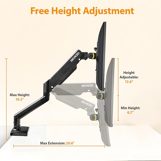 XEVKZO Single Monitor Arm - Image 4