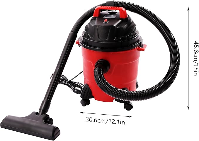 Wet Dry Vacuum Cleaner, 4 Gallon 1.34Hp Portable Shop Vacuum - Image 2