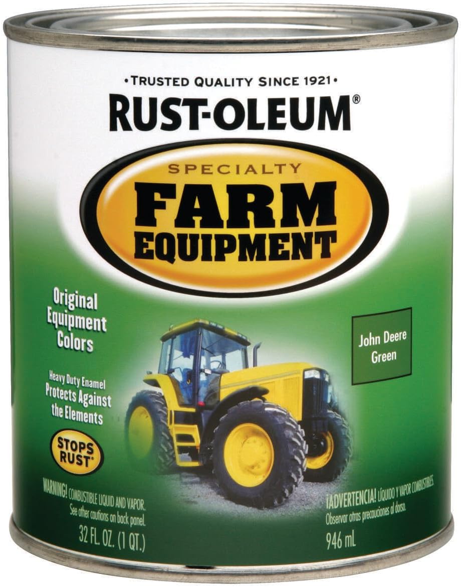 Rust-Oleum Paint MACH IMPLMNT JD Green QT 280108