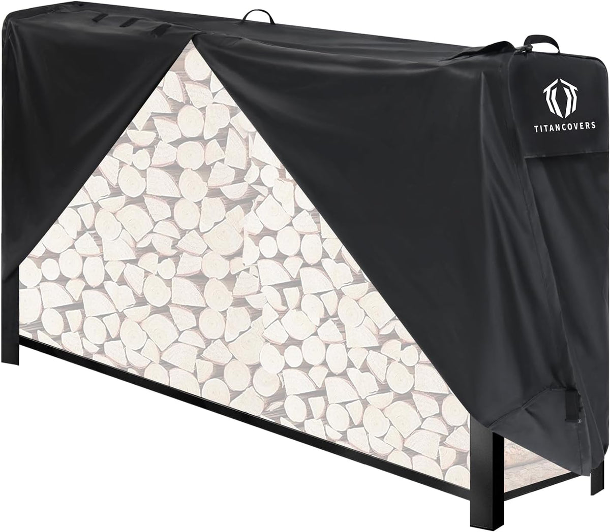 8ft firewood rack cover, wood rack cover(rack not, main product view