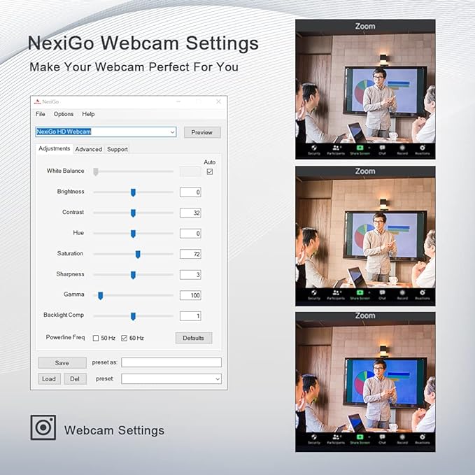 NexiGo N930AF Webcam with Microphone - Image 2