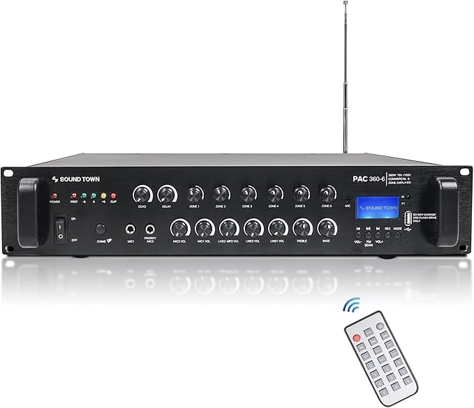 Sound Town Commercial Restaurant Audio Set - Image 4