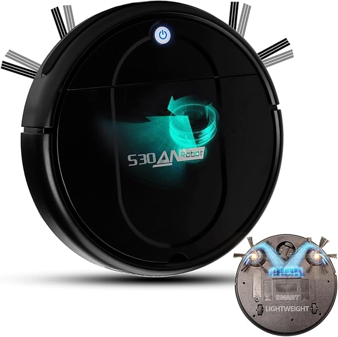 3-in-1 Robot Vacuum and Mop | 4500Pa Strong Suction, Anti-Tangle, 120 Mins by Unknown