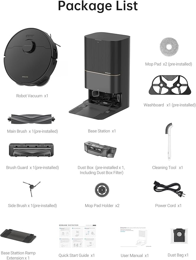 DREAME X40 Ultra Robotic Vacuum - Image 9