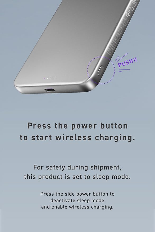 CIO Qi2 Magsafe Charger, 5000mAh Ultra-Slim Magnetic Wireless Charger iPhone - Image 10