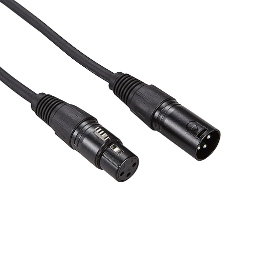 MFL. 6.6 ft Flexible DMX Cable 3 Pin Signal XLR Male to Female Cable Wire - Image 4