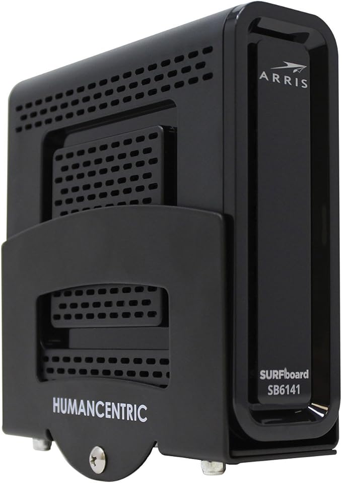 HumanCentric Cable Box and Modem Mount, Adjustable Wall Mount by HumanCentric
