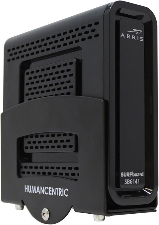 HumanCentric Cable Box and Modem Mount, Adjustable Wall Mount by HumanCentric