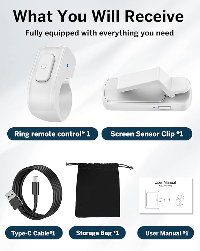 DATAFY Remote Control Page Turner Ring - Image 9