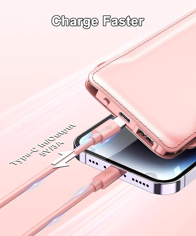 TG90° 2 Pack 10000mAh Portable Charger Slim Power Bank - Image 5