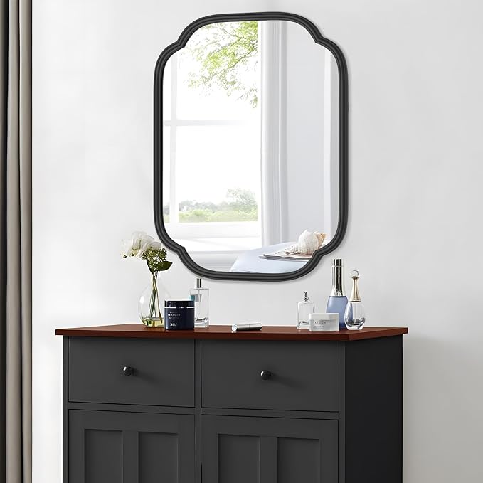 Black Bathroom Mirror for Wall - Image 6