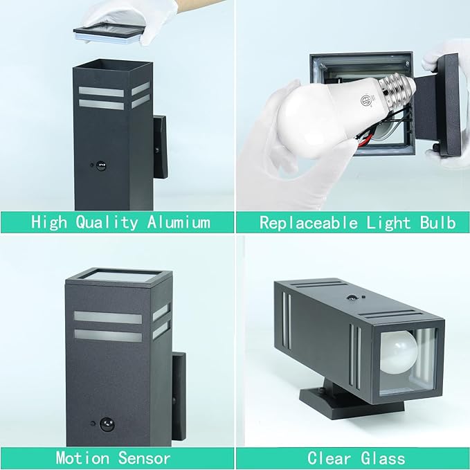 Motion Sensor Outdoor Wall Lights - Image 7