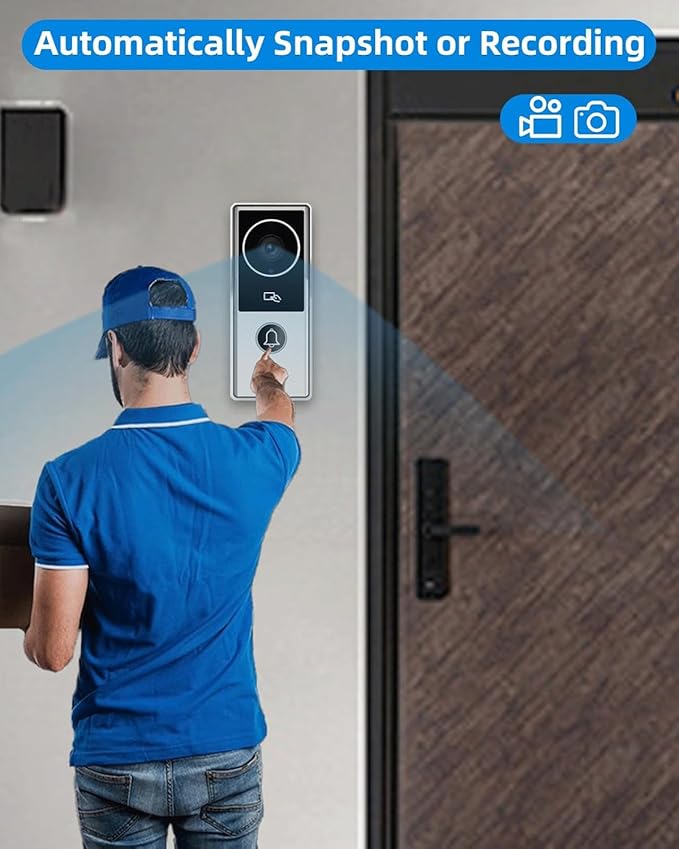 ANJIELO SMART Wired Video Intercom System, Video Doorbell Door Phone System - Image 6