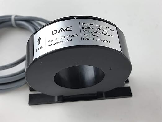 DAE P254-400-S KIT, UL kWh Smart Submeter, 3 Phase, 3 Solid Core CTs - Image 9
