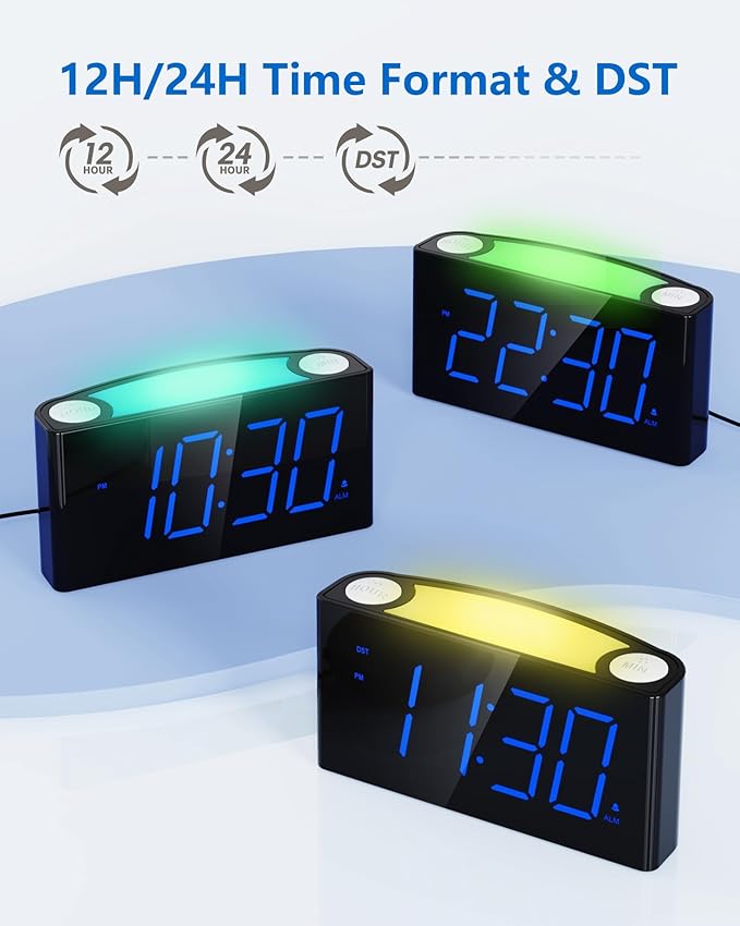 Digital Alarm Clock for Bedroom - Image 6