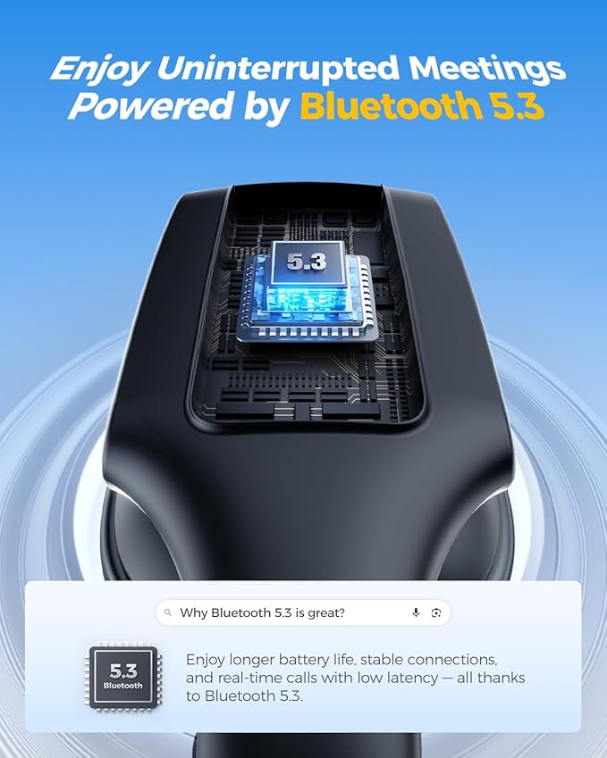 Trucker Bluetooth Headset, Wireless Headset - Image 3