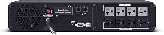 CyberPower CP2000PFCRM2U PFC Sinewave UPS Battery Backup and Surge Protector - Image 2