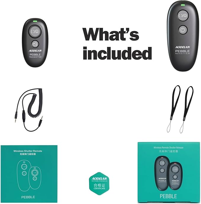 AODELAN Wireless Camera Shutter Release Remote Control - Image 9