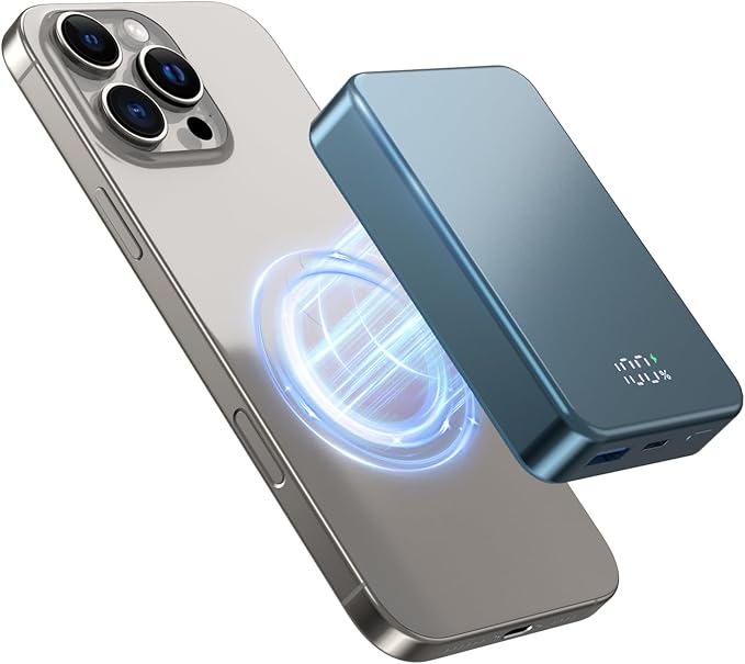POAQCIF Magnetic Power Bank 26800mAh by Unknown