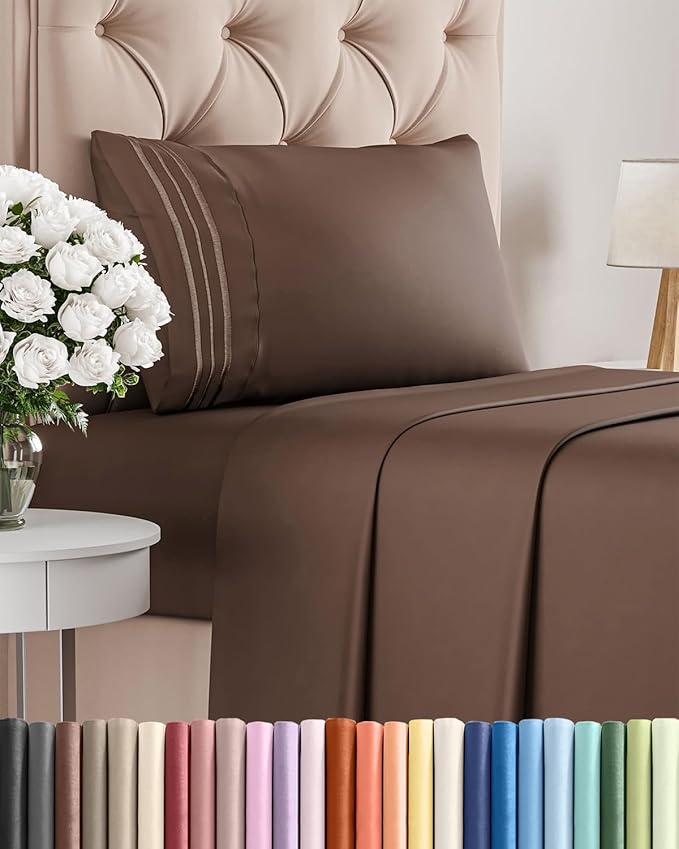 Twin XL Size 3 Piece Sheet Set by CGKUnlimited