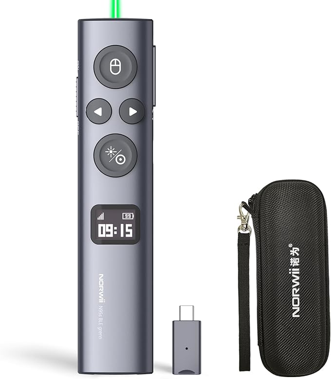 Norwii N95s BLE Presentation Clicker by Norwii