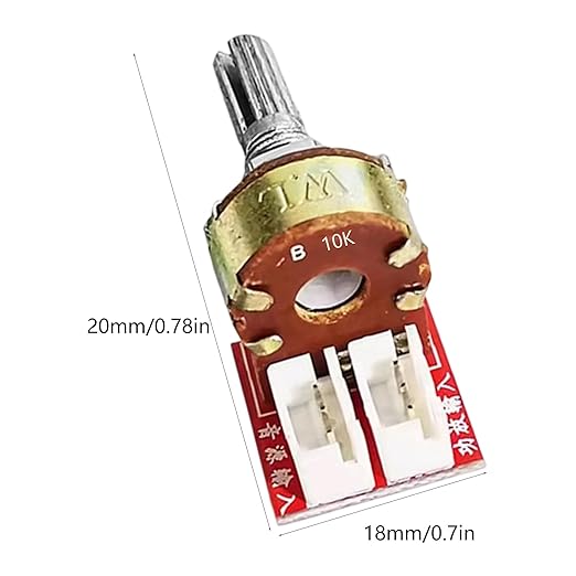 Double Gang Potentiometer Sound Control Module B10K/B50K/B100K - Image 7
