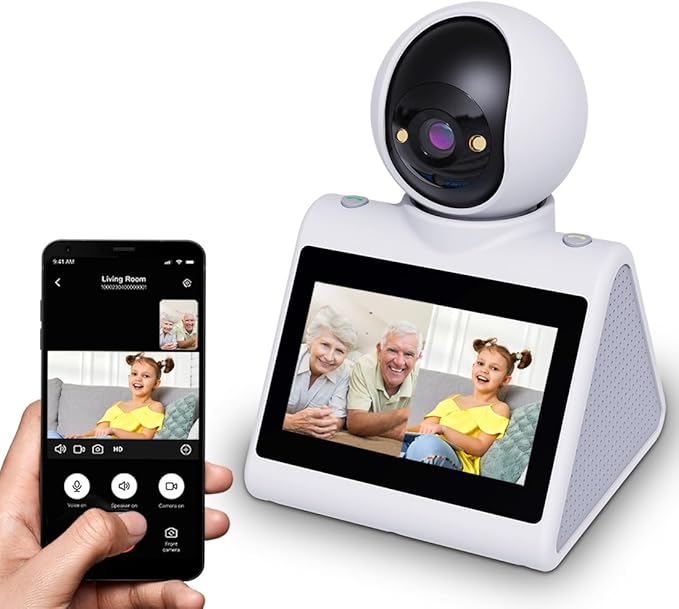 SIYZHOP Indoor Home Security Camera, Pet Dog Camera, Two Way Video Camera by SIYZHOP