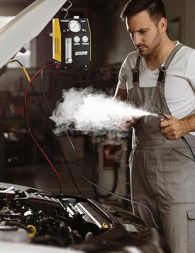 Evap Smoke Machine Leak Tester - 12V DC Vacuum Smoke Diagnostic - Image 2