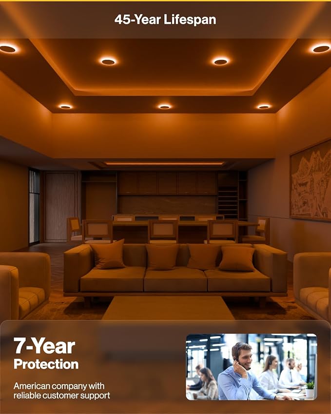 Sunco 6 Inch LED Recessed Light - Image 5