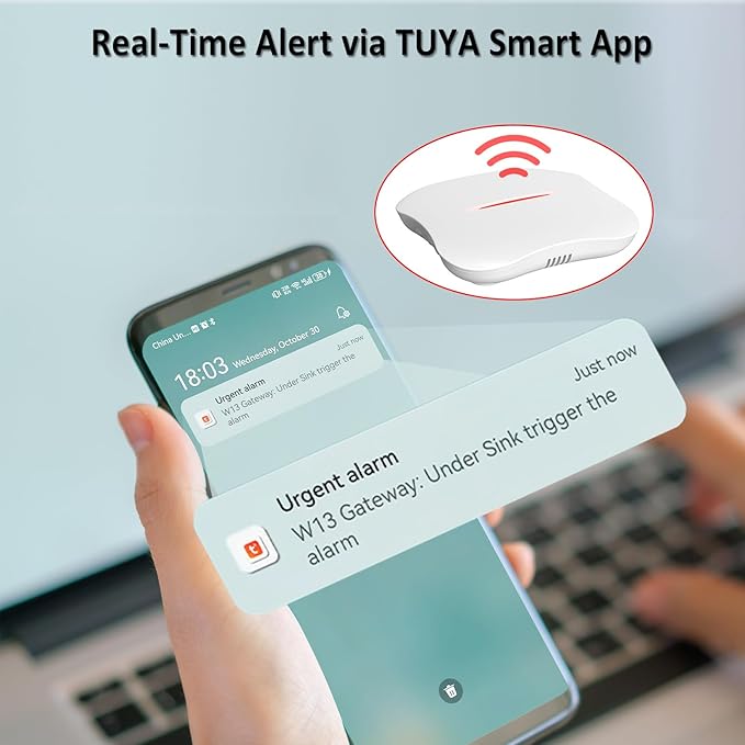 WiFi Water Leak Detector for Home - Image 4