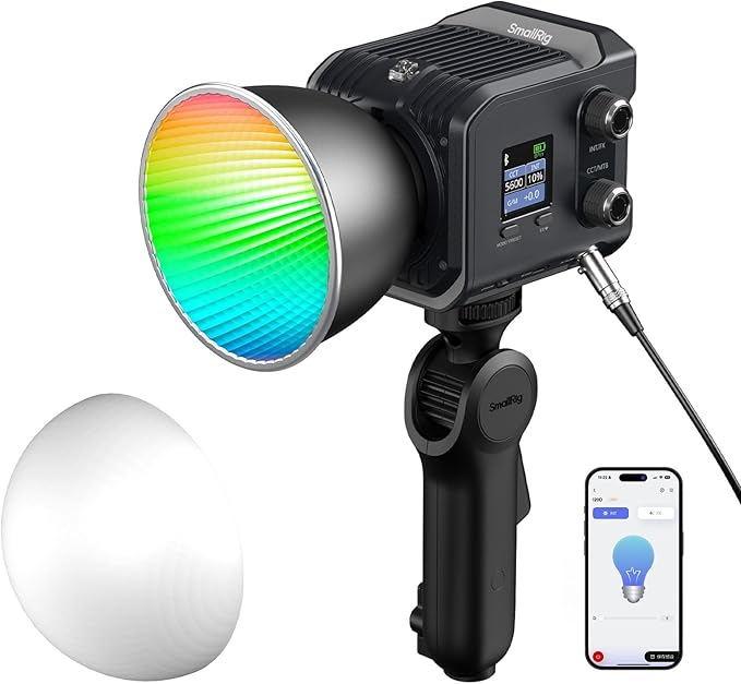 SmallRig RC 100C RGBWW LED Video Light, by SmallRig