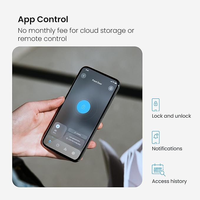 Lockly Secure Plus, Keyless Entry Door Lock, Smart Locks - Image 5