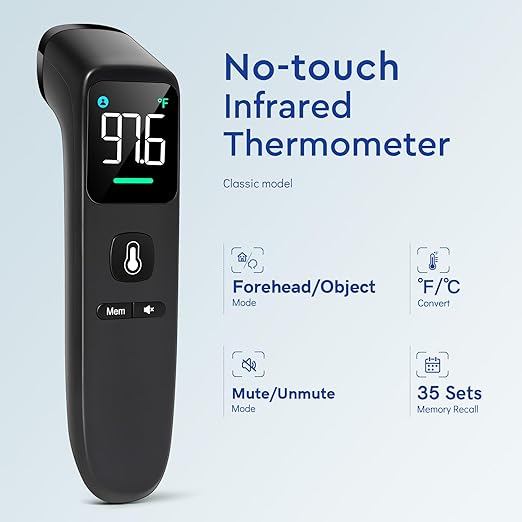 No-Touch Thermometer for Adults and Kids - Image 2