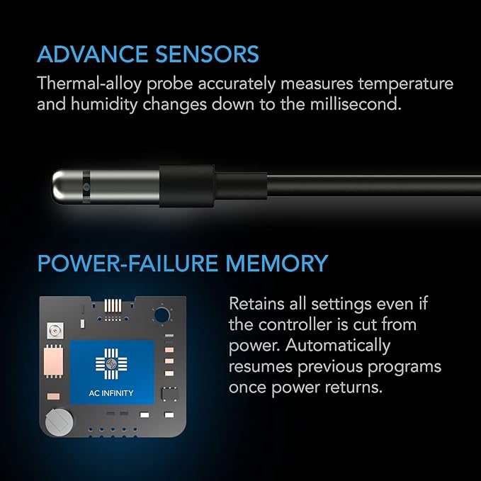 AC Infinity Controller 67, Smart Bluetooth Fan Controller - Image 4