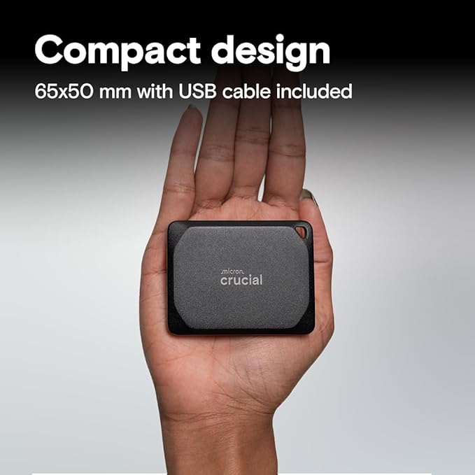Crucial X10 Pro 2TB Portable SSD, 2000MB/s Write, USB 3.2 USB-C, External Solid - Image 7