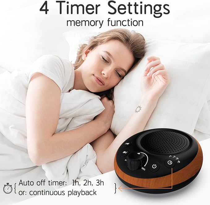 Brown Noise Sound Machine White Noise Machine Nonstop 30 Soothing Sounds Sound - Image 4