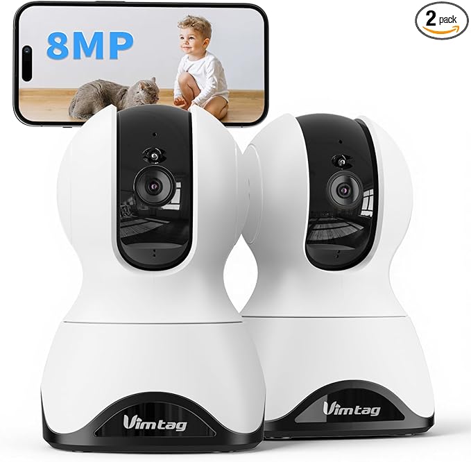 VIMTAG 4K UHD Cameras for Home Security by Vimtag