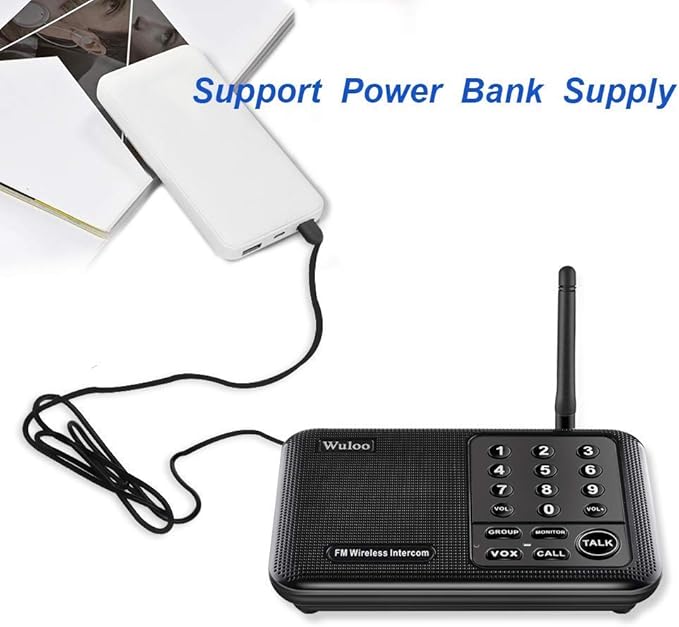Wuloo Intercoms Wireless for Home 1 Mile Range 10 - Image 8