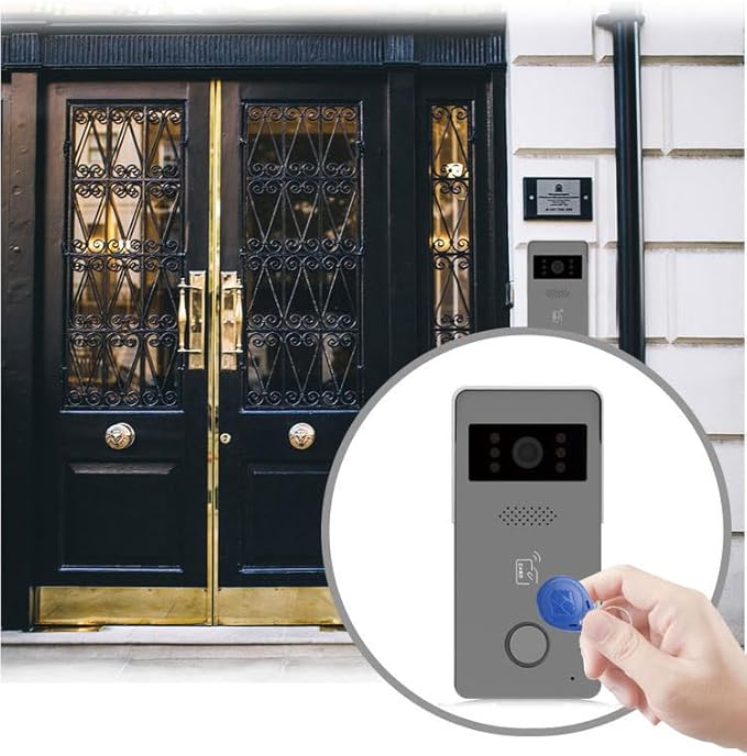 MENGQI-CONTROL Tuya Smart Office/Home Wireless WiFi Doorbell Camera Security - Image 3