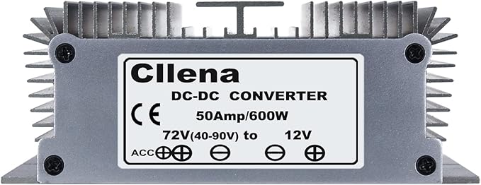 Cllena DC 40V-90V to 12V Converter Voltage Regulator Reducer 48V 60V 72V Step - Image 4