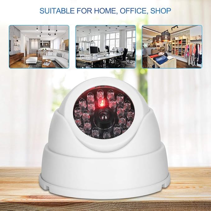 generic Wireless Indoor Outdoor Dome Simulated Surveillance Camera - Image 4