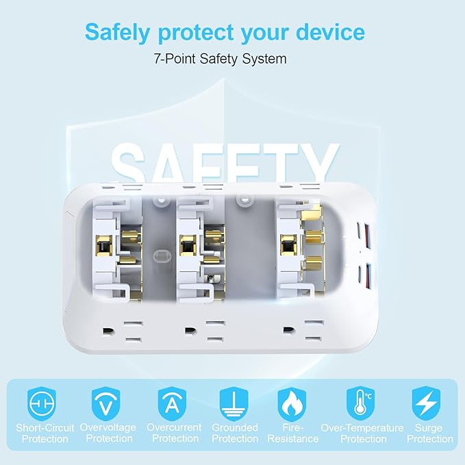 Outlet Extender Wall Charger - Image 8
