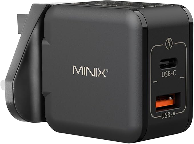 MINIX P1 Mini 30W USB C Charger, 33W PPS 2-Port GaN Charger 1 USB-C Port - Image 8