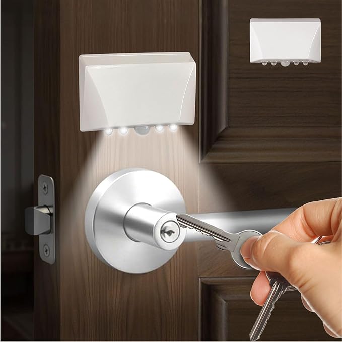 RADIXIUM White Motion Sensor Keyhole Light by Unknown