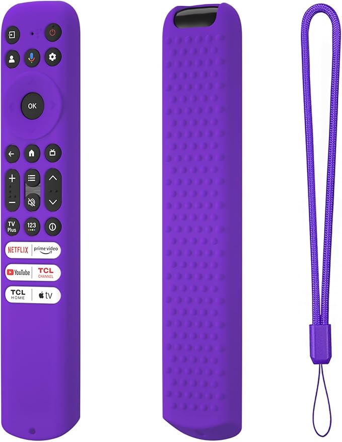 Hi Color Silicone Cover for TCL RC813 FMB1/RC923/RC902V Remote Protective Case by Unknown