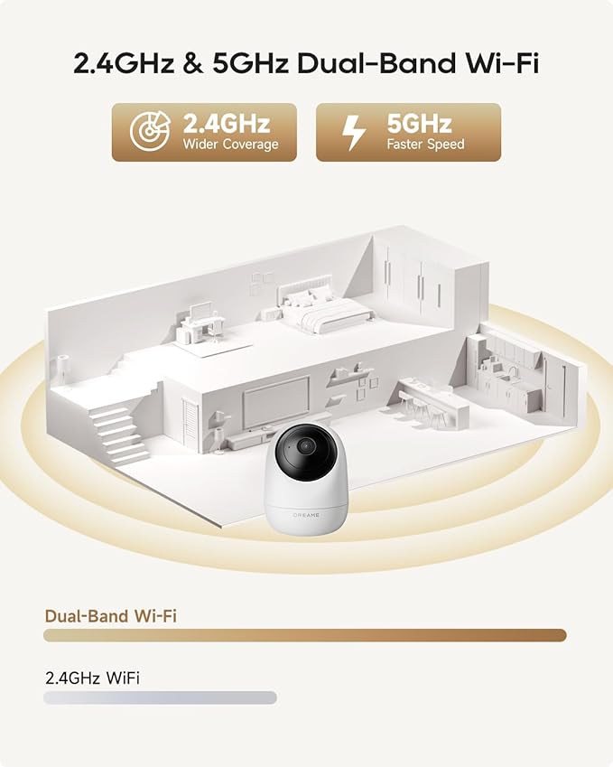 DREAME Pet Dog Camera, 1080P 3MP Indoor Security Camera Motion Detection - Image 2
