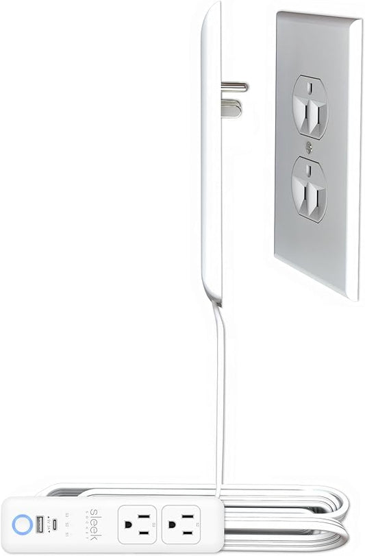 Smart Sleek Socket: Universal Outlet Concealer by sleeksocket